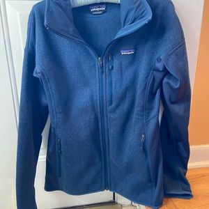 Women’s Patagonia sweater jacket.